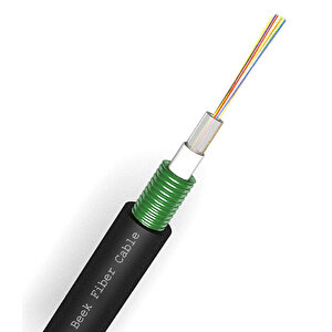 Beek Dış Mekan Fiber Optik Kablosu, 4 Core, Om2, 50/125µ Multimode, Unitube, Zırhlı/shielded
