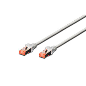 Beek Cat 6 Sftp/pimf (pairs In Metal Foil) Patch Kablosu, 1 Metre, Lszh, Awg 26, Gri Renk