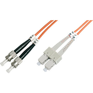 Beek St-sc Fiber Optik Patch Kablo, Multimode Om 1 62.5/125 Duplex, 3.0mm, Lszh, 2 Metre