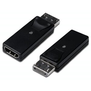 Displayport (dp)  Hdmi Adaptörü, Dp Erkek  Hdmi A Dişi, Dp 1.1a Uyumlu, Plastik, Siyah Renk Tdrtr