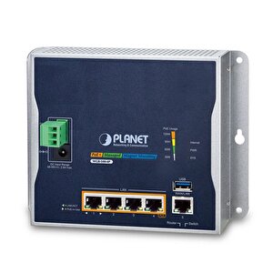 Endüstriyel Duvara Monte Edilebilen Gigabit Router (industrial Wall-mount Gigabit Router)&lt;br&gt;4-port 802.3at Poe+