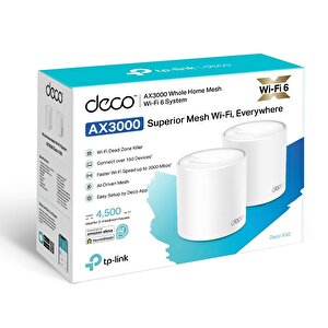 Ax3000 Whole Home Mesh Wi-fi 6 System 3.0 Gbps Ye Varan Hız