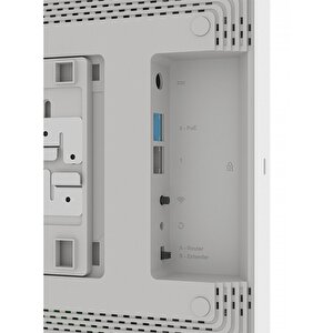 Orbiter Pro Ac1300 Mesh Wi-fi 5 Poe Router/extender/access Point 2portgb