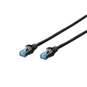 Digitus Patch Kablo, F-utp, Cat. 5e, 3 Metre, Awg 26/7, Siyah Renk