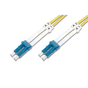 Digitus Lc-lc Fiber Optik Patch Kablo, 1 Metre, Singlemode, Duplex, 09/125 Tdrtr
