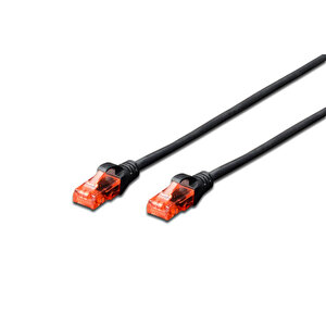 Beek Cat. 6 Patch Kablo, U/utp, 1,5 Metre, Awg 26, Siyah Renk, Lszh