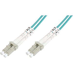 Digitus Lc-lc Fiber Optik Patch Kablo, 3 Metre, Multimode, Duplex, 50/125, Om3