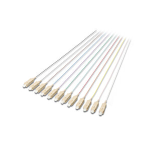 Digitus Sc/upc Fiber Pigtail, Semi Tight Buffer, 50/125 Μ, Din Iec 304 Renk Kodlu, Multimode, Uzunluk 2 Metre, Class Om2, Birim Fi