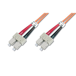 Digitus Sc-sc Fiber Optik Patch Kablo, 5 Metre, Multimode, Duplex, 62.5/125 Tdrtr