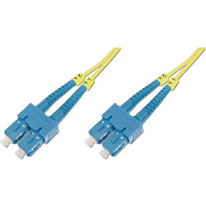 Beek Sc-sc Fiber Optik Patch Kablo, 9/125 Μ, Singlemode, 3.0mm, Duplex, Os2, Lszh, 1 Metre Tdrtr