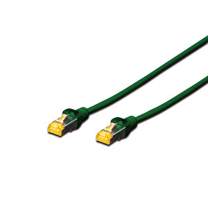 Beek Cat 6a Sftp/pimf (pairs In Metal Foil) Patch Kablosu, Lszh, 2 Metre, Awg 26, Yeşil Renk Tdrtr