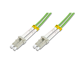 Beek Lc-lc Fiber Optik Patch Kablo, Multimode Om 5 50/125 Duplex, 3.0mm, Lszh, 1 Metre Tdrtr