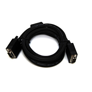Beek Vga Monitör Kablosu, Dsub 15 Erkek  Dsub 15 Erkek, 3 Metre, 3coax/7c, Awg28, 2x Ferrite Filtreli, Siyah Renk Beek Vga 3 Mt Ca