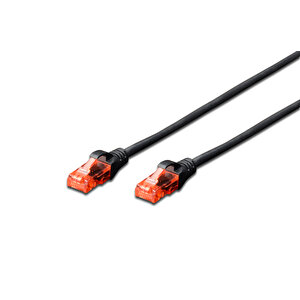 Beek Cat. 6 Patch Kablo, U/utp, 2 Metre, Awg 26, Siyah Renk, Lszh