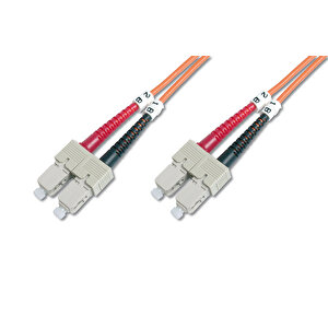 Digitus Sc-sc Fiber Optik Patch Kablo, 1 Metre, Multimode, Duplex, 62.5/125 Tdrtr