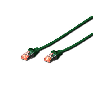 Beek Cat 6 Sftp/pimf (pairs In Metal Foil) Patch Kablosu, 0,5 Metre, Lszh, Awg 26, Yeşil Renk