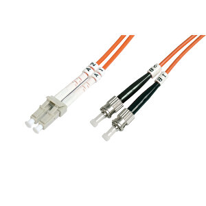 Beek Lc-st Fiber Optik Patch Kablo, Multimode Om 1 62.5/125 Duplex, 3.0mm, Lszh, 5 Metre Tdrtr