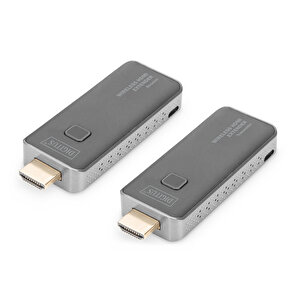 Digitus Kablosuz Hdmi Sinyal Uzatma Seti, 50 Metre, Verici (transmitter) Ve Alıcı (receiver) Ünite Dahil Digitus Wireless Hdmi Ext