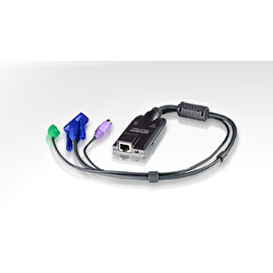 Ps/2 Kvm Adaptörü (cpu Modül), Maksimum Mesafe 40 Metre&lt;br&gt;ps/2 Vga Kvm Adapter