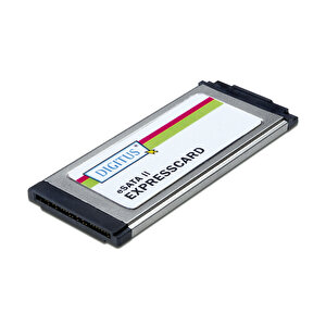 Digitus Serial Ata Ii Pcmcia Express Kartı, 1 X Esata Konnektör, Ince Tip Formfactor 34, Chipset Sii3531 Tdrtr