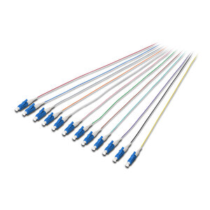 Digitus Lc Fiber Pigtail , Loose Buffer, 09/125 Μ, Din Iec 304 Renk Kodlu, Singlemode, Os2, Uzunluk 2 Metre, Birim Fiyatıdır