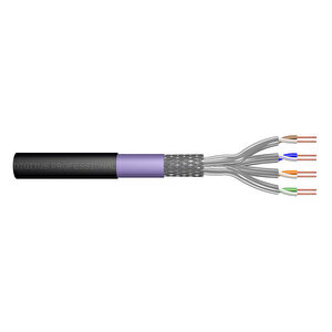 Digitus Category 7 (cat. 7) S/ftp Pimf (pairs In Metal Foil) Dış Mekan Data Kablosu&lt;br&gt;1200 Mhz&lt;br&gt;lszh (low Smoke Zer