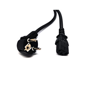 Beek Güç Kablosu, Schuko C13, H05vv-f 3* 1.5mm2, 1.8 Metre Beek Schuko-c13 Power Cable 1.8m, H05vv-f 3*1.5mm2 Tdrtr