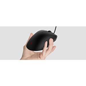 Paracord Kablolu Büyük Boy Sağ El Ergonomik Hafif 24 Çentik Siyah Espor
