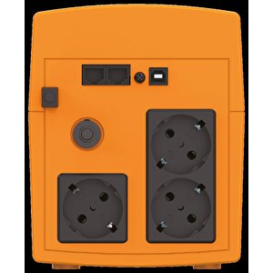 1200va Line İnteractive Lcd/usb 2x7ah Akülü Lion Serisi Ups