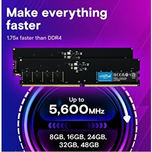 8gb Ddr5 4800 Cl40 1.1v Udimm Single Desktop Memory