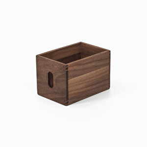 Sate - Çok Amaçlı İki Çekmeceli Dolap & Kalem Kutusu - 182mm X 95mm X 116mm - Woodsaka