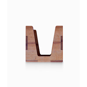 Kayın Küp Not Kağıdı Kutusu - 92mm X 92mm X 90mm - Woodsaka