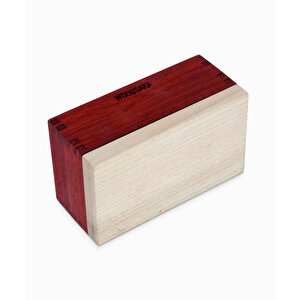 Ataşlık - Paduk Ve Akça Ağaçlarından - 101mm X 60mm X 45mm - Woodsaka