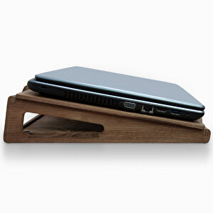 Walstand - Ahşap Laptop Standı - 15 Inch - 380mm X 294mm X 72mm - Woodsaka