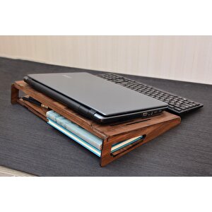 Walstand - Ahşap Laptop Standı - 15 Inch - 380mm X 294mm X 72mm - Woodsaka