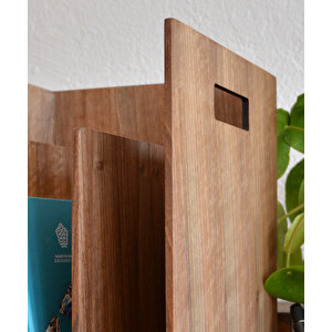 Reka Kitaplık & Dergilik - 222mm X 220mm X331mm - Woodsaka
