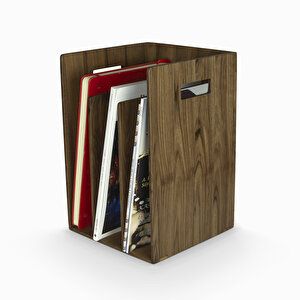Reka Kitaplık & Dergilik - 222mm X 220mm X331mm - Woodsaka
