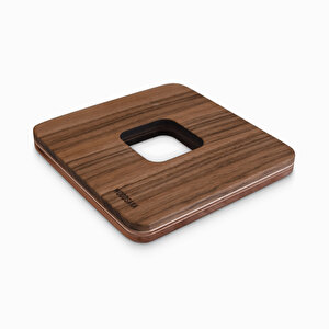 Demlik Ve Tencere Altlığı - Ceviz Ve Gürgen - 150mm X 150mm X 12mm - Woodsaka