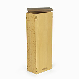 Makarna Saklama Kutusu - Ceviz Ve Gürgen Ağaçlarından - 140mm X 90mm X 330mm - Woodsaka