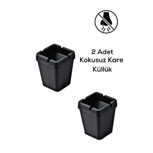 2 Adet Kokusuz Kare Küllük Mit1130