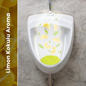 Limon Kokulu Pisuvar Süzgeci - 200 Adet - Pisuvar, Küvet Ve Lavabolar İçin 15x15 Cm
