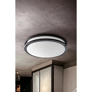 Econa 24 Watt Beyaz Işık Ledli Modern Tavan Armatürü, Balkon, Teras Armatürü, Banyo Duvar Tavan Armatürü