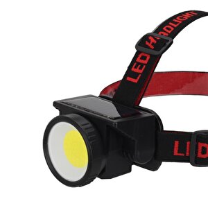 Pt-5220 Usb Solar Şarjli Kafa Lambasi