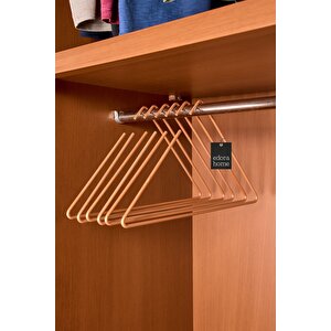 Rose 5'li Üçgen Tişört, Elbise, Gömlek, Mayo Askısı, Tasarım Mağaza Store Askısı - Metal Paslanmaz