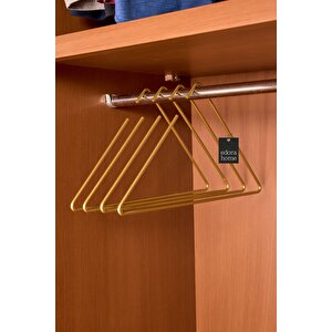 Gold Üçgen Tişört, Elbise, Gömlek, Mayo Askısı, Şık Tasarım Mağaza Store Askısı-metal Paslanmaz