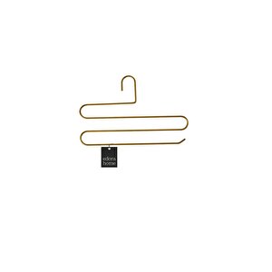Gold 10'lu Dolap İçi 3 Katlı Pantolon Elbise, Şal, Eşarp, Askısı, Gardrop Askılığı - Metal Paslanmaz