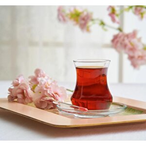 Eda Çay Seti Çay Takımı - Çay Bardağı Takımı 24 Prç.12 Kişilik