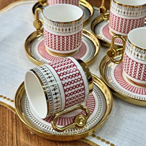 Faylinn Dayanıklı Porselen 6’lı Fincan Takımı