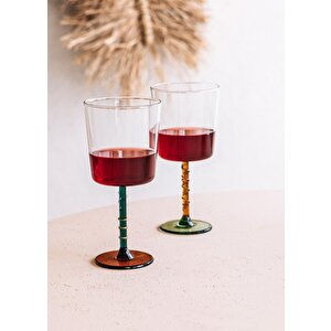 Line Şarap Kadehi Yeşil 300 Ml