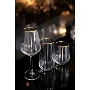18 Parça Allegra Gold Meşrubat Takımı C1-1-139